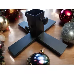 Loftowy Stojak Choinkowy – Minimalistyczny, Metalowy, Ręcznie Wykonany Loftowy Stojak Choinkowy – Minimalistyczny, Metalowy, Ręcznie Wykonany